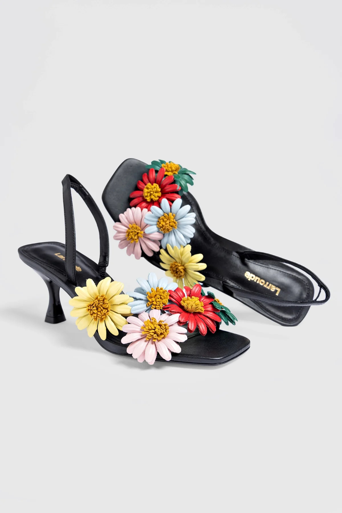 Fiore Sandal Black Leather - Image 5