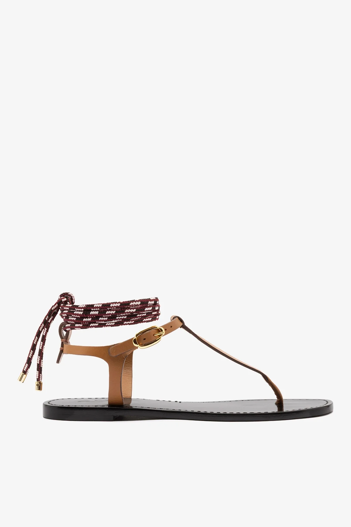 Gipsy Sandal In Light Caramel Vegetale Leather - Image 4