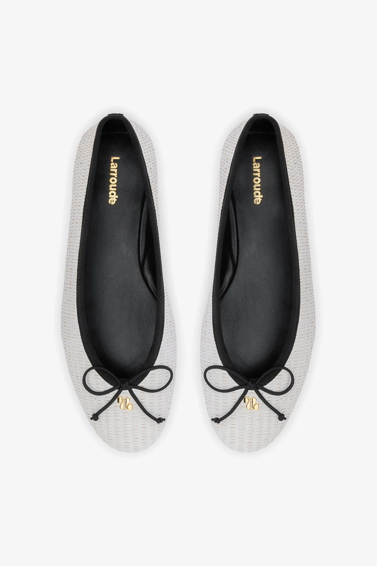 Pavlova Ballet Flat White Raffia - Image 7